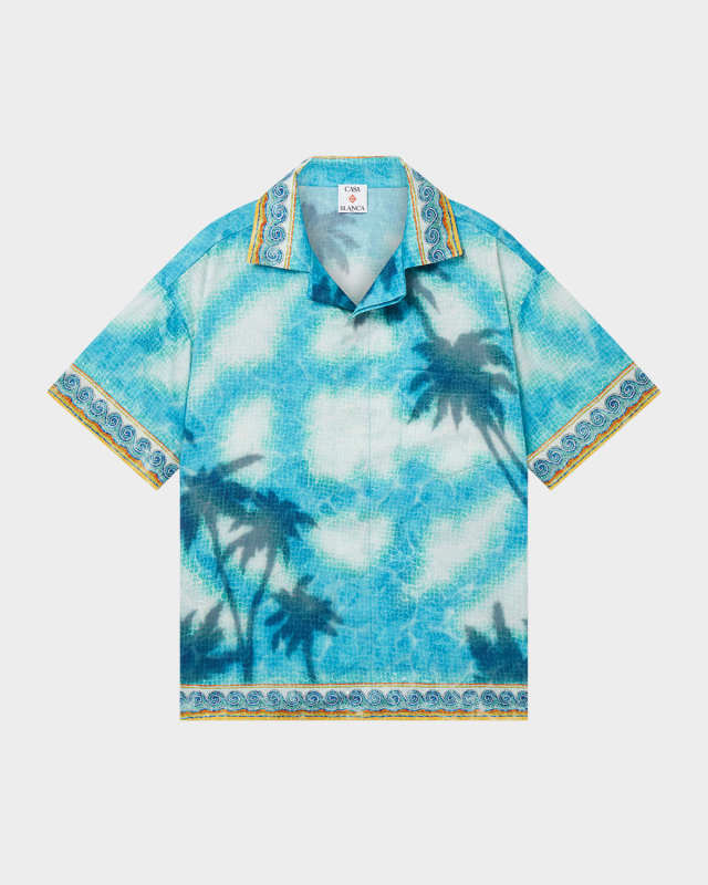 Boy's Beach Club Button Down Shirt, Size 3T